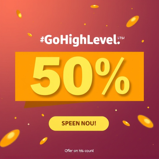 gohighlevel discount promotion offer