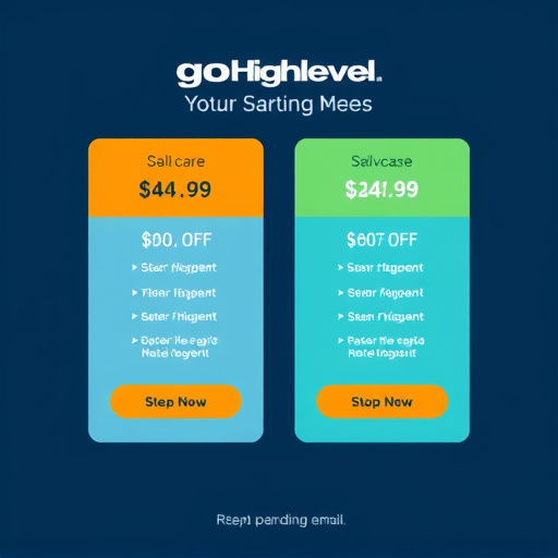 gohighlevel email pricing