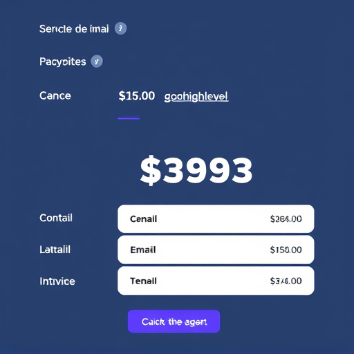 gohighlevel email service cost