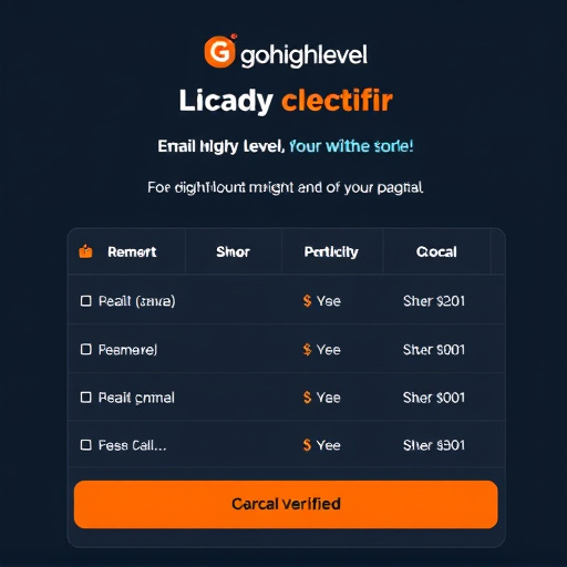 gohighlevel email verification pricing