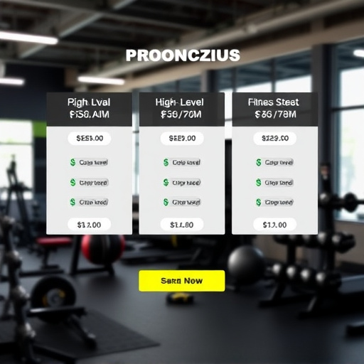 gohighlevel fitness studio pricing