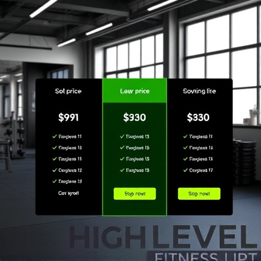 gohighlevel fitness studio pricing