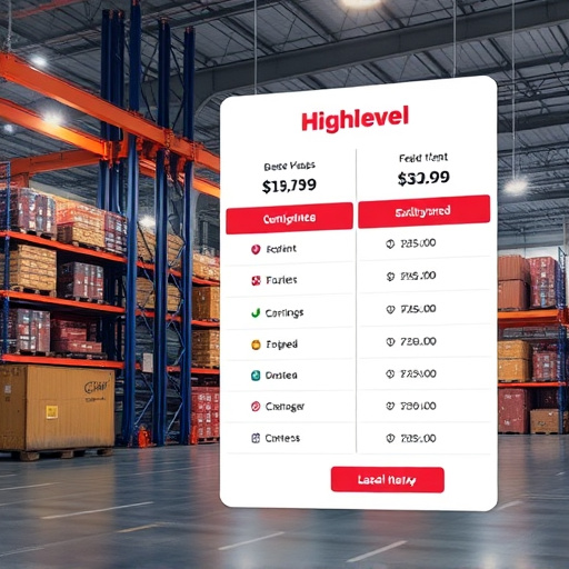 gohighlevel integrated logistics pricing