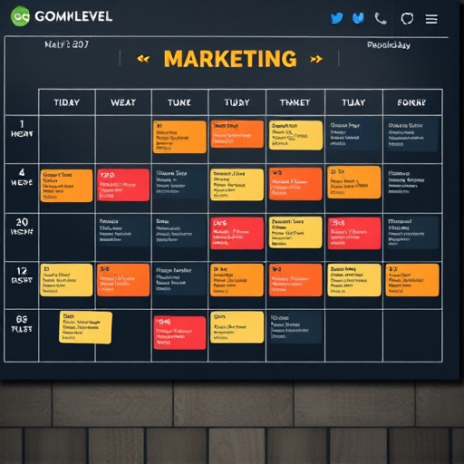 gohighlevel marketing calendar