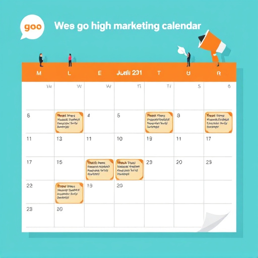 gohighlevel marketing calendar