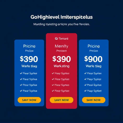 gohighlevel marketing platform pricing