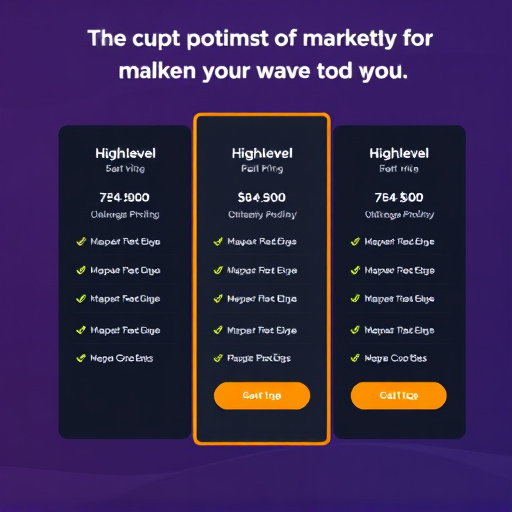 gohighlevel marketing platform pricing