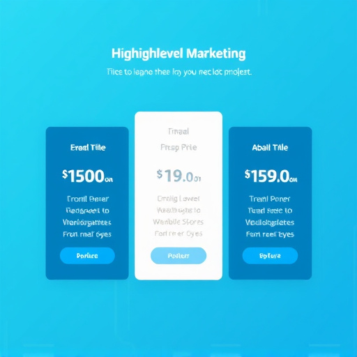 gohighlevel marketing platform pricing