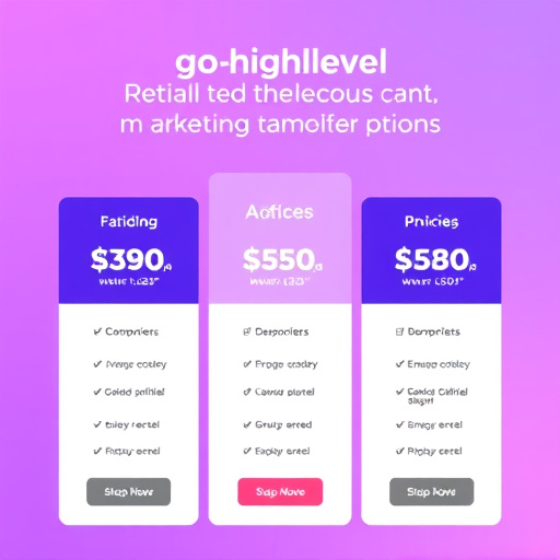 gohighlevel marketing platform pricing