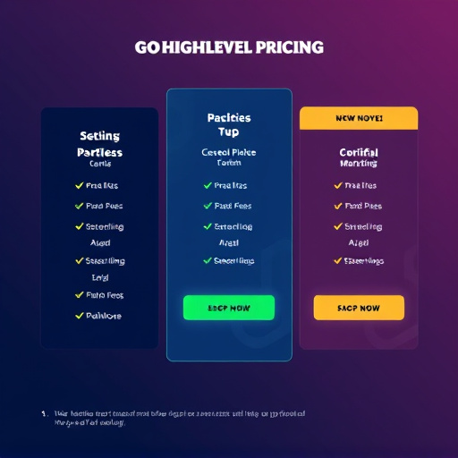 gohighlevel marketing pricing