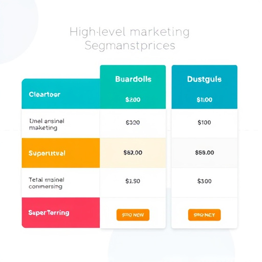 gohighlevel marketing segmentation pricing