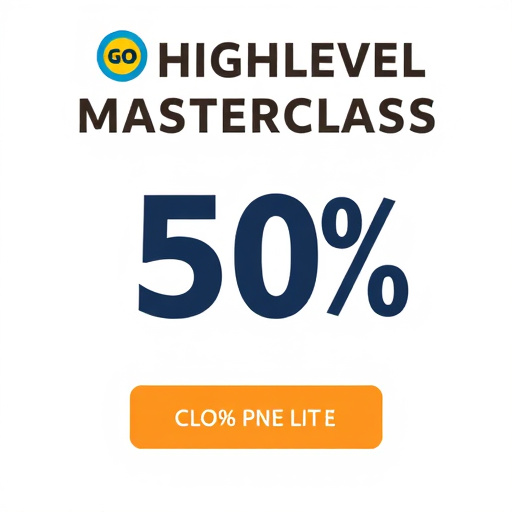 gohighlevel masterclass discount