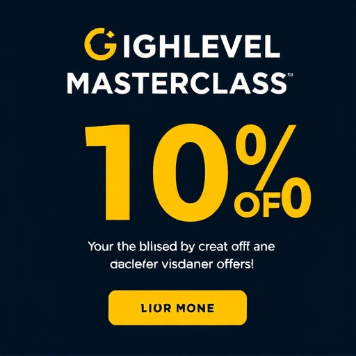 gohighlevel masterclass discount offers