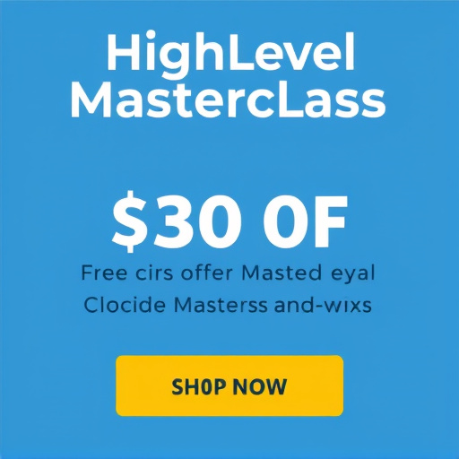 gohighlevel masterclass discount offers