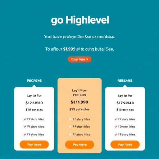gohighlevel membership pricing