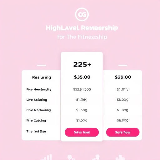 gohighlevel membership pricing for fitness
