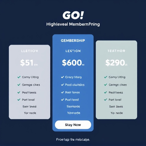 gohighlevel membership pricing for fitness