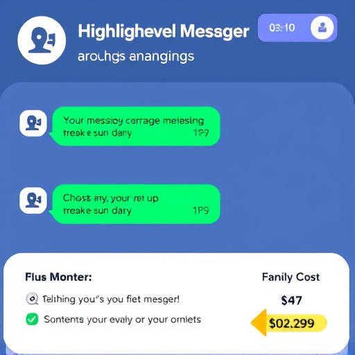 gohighlevel messaging cost