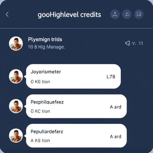 gohighlevel messaging credits