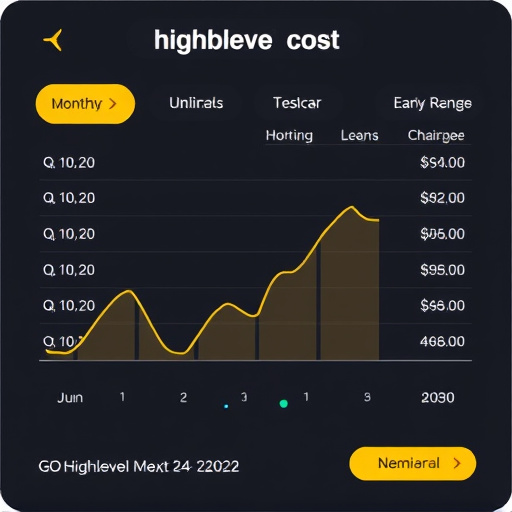 gohighlevel monthly cost