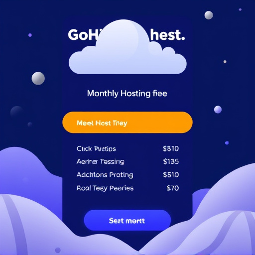gohighlevel monthly hosting fee
