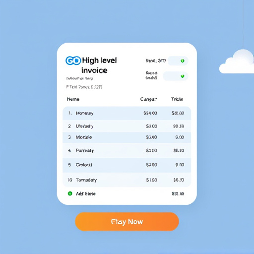 gohighlevel monthly invoice
