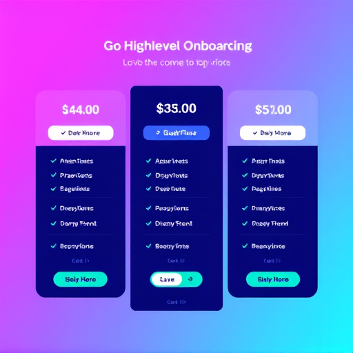 gohighlevel onboarding pricing