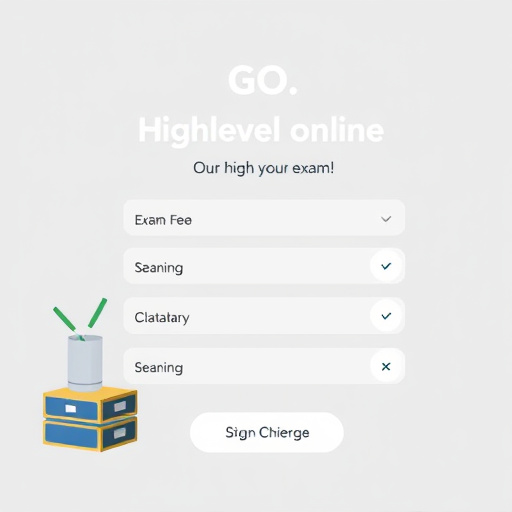 gohighlevel online exam fee