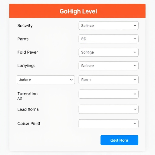 gohighlevel order form features