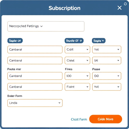 gohighlevel order forms subscription