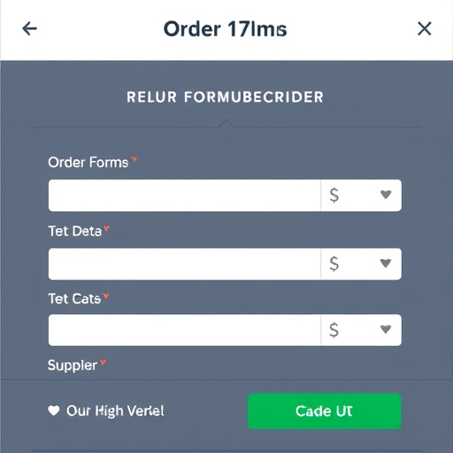 gohighlevel order forms subscription