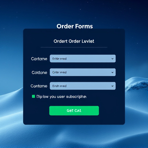 gohighlevel order forms subscription