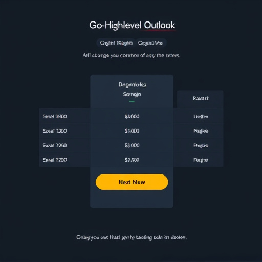 gohighlevel outlook pricing plan
