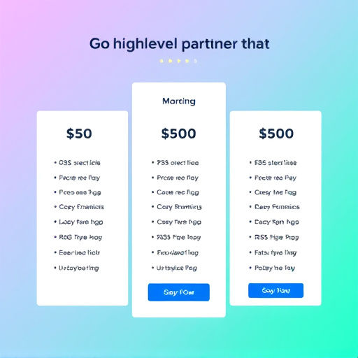 gohighlevel partner pricing
