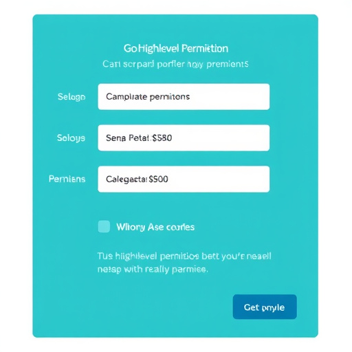 gohighlevel permissions subscription cost