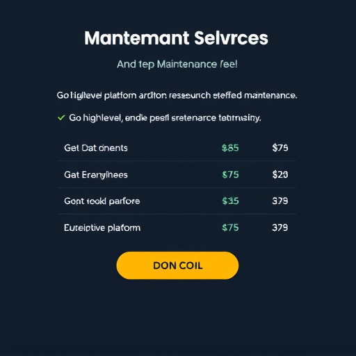 gohighlevel platform maintenance fee