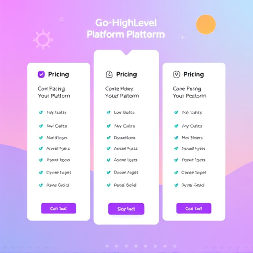 gohighlevel platform pricing options