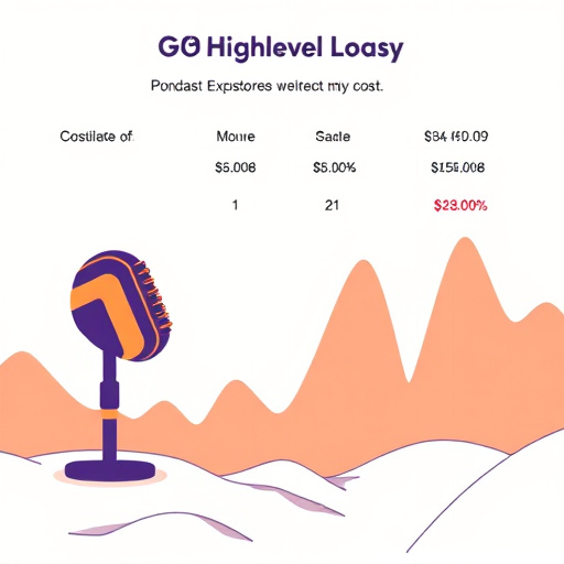 gohighlevel podcast integration cost