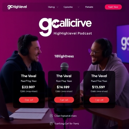 gohighlevel podcast integration pricing