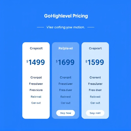 gohighlevel pricing