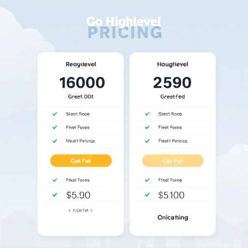 gohighlevel pricing