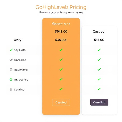 gohighlevel pricing cost comparison