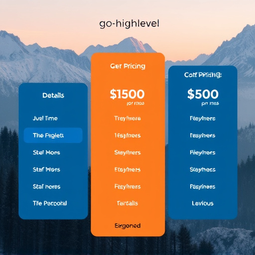 gohighlevel pricing details