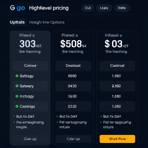 gohighlevel pricing details