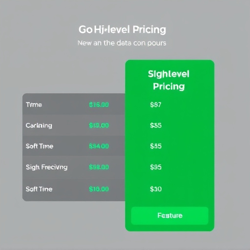 gohighlevel pricing feature comparison