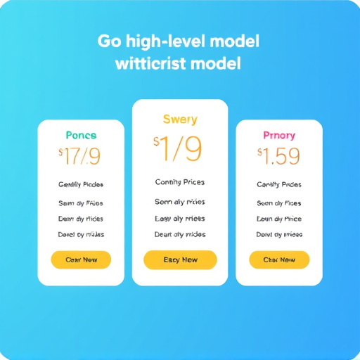 gohighlevel pricing model
