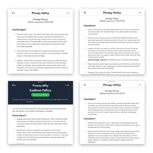 gohighlevel privacy policy templates