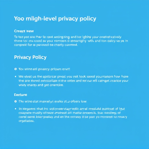 gohighlevel privacy policy templates