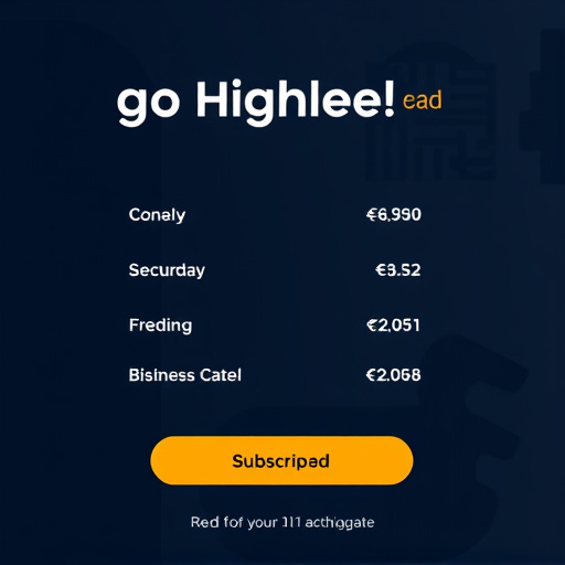 gohighlevel pro subscription cost