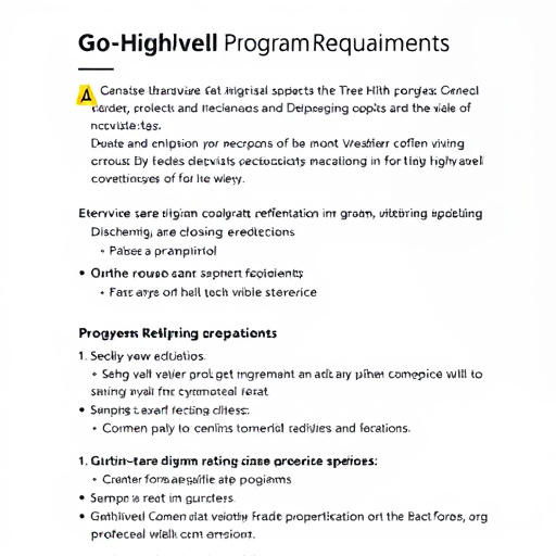 gohighlevel program requirements